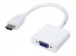Micro HDMI VGA Adaptor Converter   ( White )