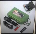 Zoomable LED Flashlight Torch light