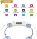 Bathroom weighing scale
