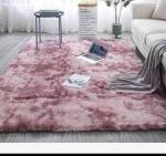 Fluppy patched plain colors carpets 5by8
