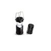 Lantern with Solar Charging and Mobile Charger - Black
