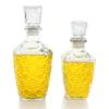 2pc Square whiskey decanter