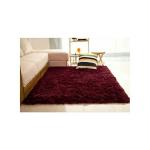 Generic Fluffy Carpets 5 by 8 maroon