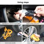 3in1 Car Kit 12volts Automatic Jack, Tyre Inflator, Wrench