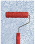 Red Textured Rollers - 7 inches (601)