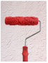 Red Textured Rollers - 7 inches (1301)
