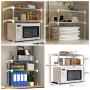 Generic Multi-Purpose Microwave Stand Organizer, 2 Tier