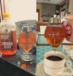 Acrylic Honey Dispenser Glass