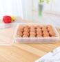 Egg Organizer Clear Plastic 24pc