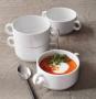 6pcs Ceramic White Bowl