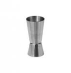 Generic Double Tot Measure Jigger Bar Stainless Steel Cup 30/60ml