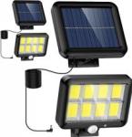 Solar Lights Outdoor, 2 Pack 320 COB LED Wired Motion Sensor Security Flood Light with 16.4Ft Cable, Adjustable 3 Modes, IP65 Waterproof Wall Lights for Garage Garden Yard(5800K)