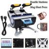FREESUB Smart Automatic Double Station Mug Press Machine