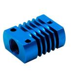 Generic MK10 Heating Aluminum Block Silicone Protective Cover Blue