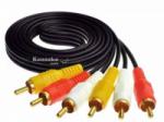Generic 3-RCA Male to 3-RCA Male Cable