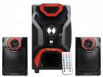 POLYSONIC MP-66 2.1 Multimedia Speaker System - 5500W P.M.P.O