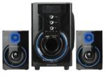 POLYSONIC MP-42A 2.1 Multimedia Speaker System - 5500W P.M.P.O