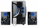 POLYSONIC MP-76 2.1 Multimedia Speaker System - 5500W P.M.P.O
