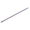 Generic TA Portable Stainless Steel Straw Reusable Metal Drinking Tube Clean Brush-colorful