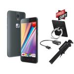 Safaricom Neon Ray 2, 5.0"Display, Android 10, 1GB RAM+16GB ROM, 4G -Black +O+R+ST