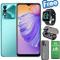 Tecno Spark 8, 6.5", 64GB/2GB-RAM-16MP-(Dual SIM)-5000mAh-CYAN+SWY GIFTS
