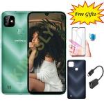 Infinix Smart HD 2021, 6.1" //2GB + 32GB //5000mAh- Green+FREE Glass Protector+Cover+OTG