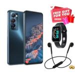 Tecno CAMON 18 Premier,6.7"Display, 256GB+8GB RAM(Dual Sim),4750mAh,Polar Night+Gifts