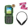 X Tigi S23 Mini - Big Torch -FM Radio -Bluetooth -2050 MAh-BE- {Green},