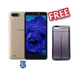 Tecno Pop 2 F,5.5"16GB+1GB,2400mAh,Dual Sim-Gold+FREE Cover