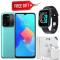Tecno Spark 8c, 6.5", 64GB + 3GB ( Dual SIM ), 5000mAh, Cyan + Smart Watch & Airpods