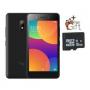 Itel A16 Plus, 5", 8GB + 1GB (Dual SIM), Black +Free 16GB Memory Card