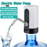 Generic 5V 4W Auto Electric Water Pump Dispenser Wireless Camp White