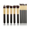 Generic 10Pcs Makeup Brushes Makeup Tools-Gold