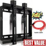 Generic 14" - 43" TV Wall Mounting Bracket + Audio Cable