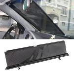 Generic Universal Retractable Car Glass Sunshade (black 58x125CM)
