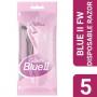 Gillette Blue II FW Disposable Razor - 5`s