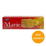 Manji Marie Biscuits 80g - Pack of 24