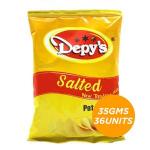 Depy`S Foils salted 35g - pack of 36