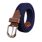 Fashion Elastic Casual Belt For Men - Blue