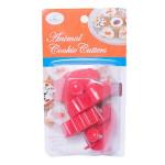 Generic 4-Flower Shaped  Stamp Mold Cookie Cutter Decorative Set