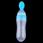 Generic Baby Silicone Squeeze Feeding Bottle