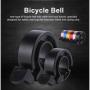 Generic Mountain Bike Bicycle Bell Horn Ring Cycling Alarm Aluminum Alloy