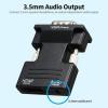 Generic HD Male To VGA Female Adapter With 3.5mm Audio