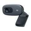 Logitech C270 HD Webcam, Light Correction, 720p/30fps