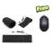 Generic Flexible Computer USB Keyboard + FREE MOUSE- Black