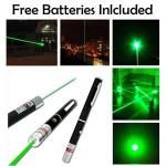 Generic Green Laser Pointer Pen 532nm Multipurpose Light Disco Lazerr Beam With Adjustable Antena Cap To Change Project Design For Presentation