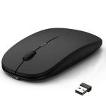 Generic Ultra-thin Wireless Silent Mouse-Black