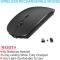 Generic Rechargeable Wireless Mouse 2.4GHz GREY NO MORE BATTERY