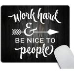 Generic Customized Work Hard Mouse Pad