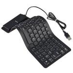 Generic Flexible Keyboard - Black